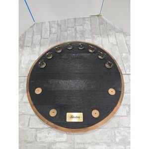 Blanton's Triple Crown Full 20" Circle Display Bourbon Barrel Wood‎ Stopper Cork